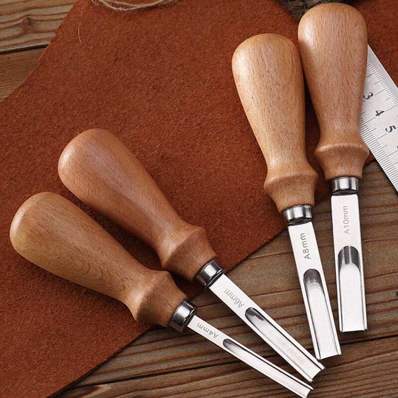 Leather Edge Bevelers French Beveler Wide Mouth Skiving Knife Leather Craft Tool