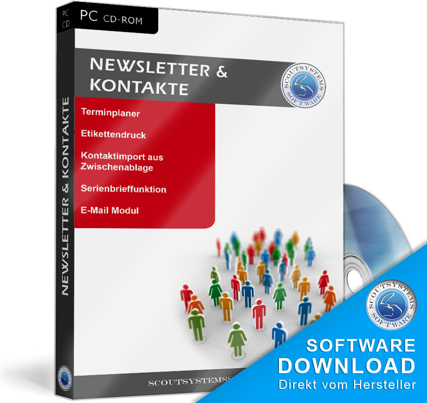 Email marketing, newsletter software, address management, scheduling, advertising, IT
