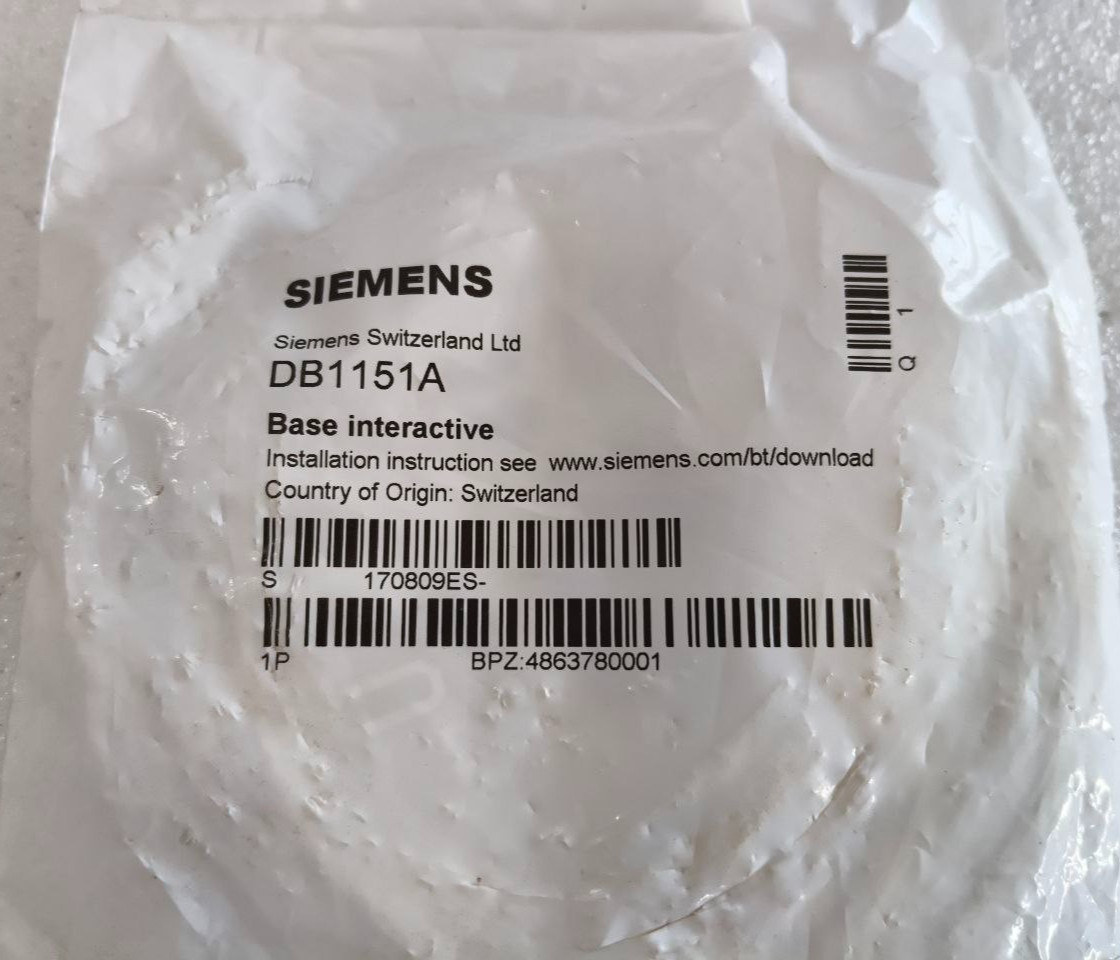 SIEMENS Base Interactive DB1151A NEW Fast Shipping FEDEX / DHL