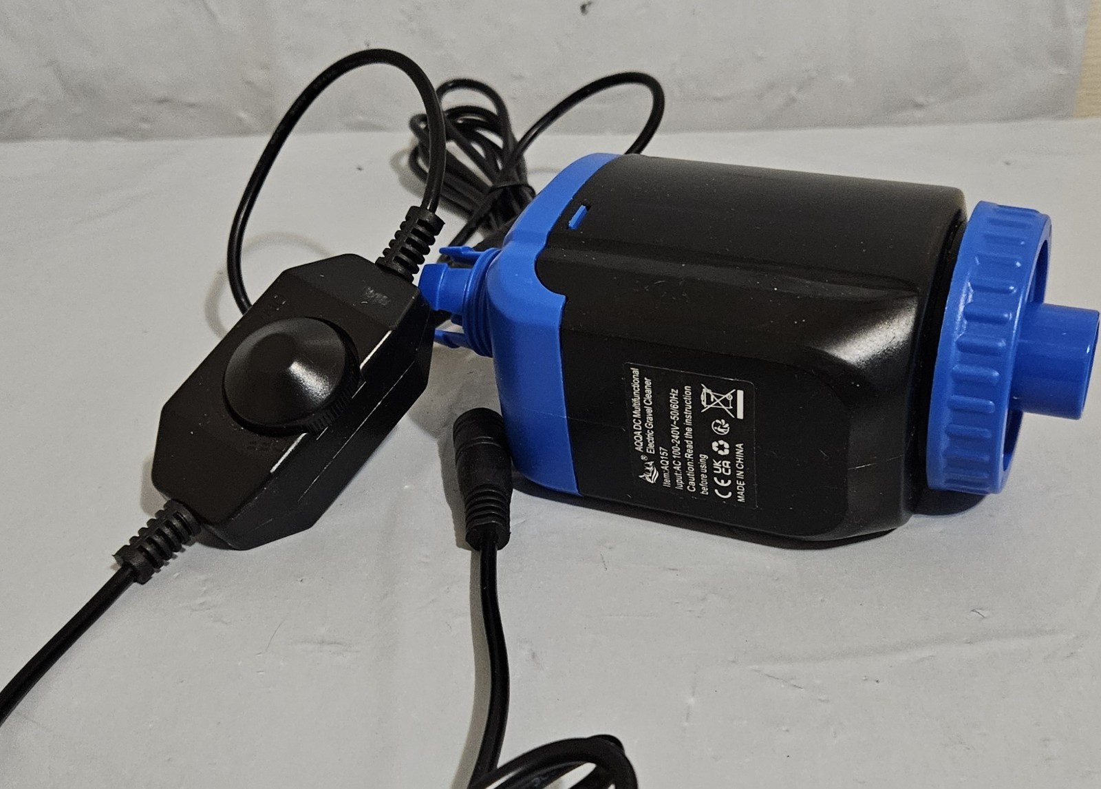 AQQA Electric Aquarium Gravel Cleaner Motor