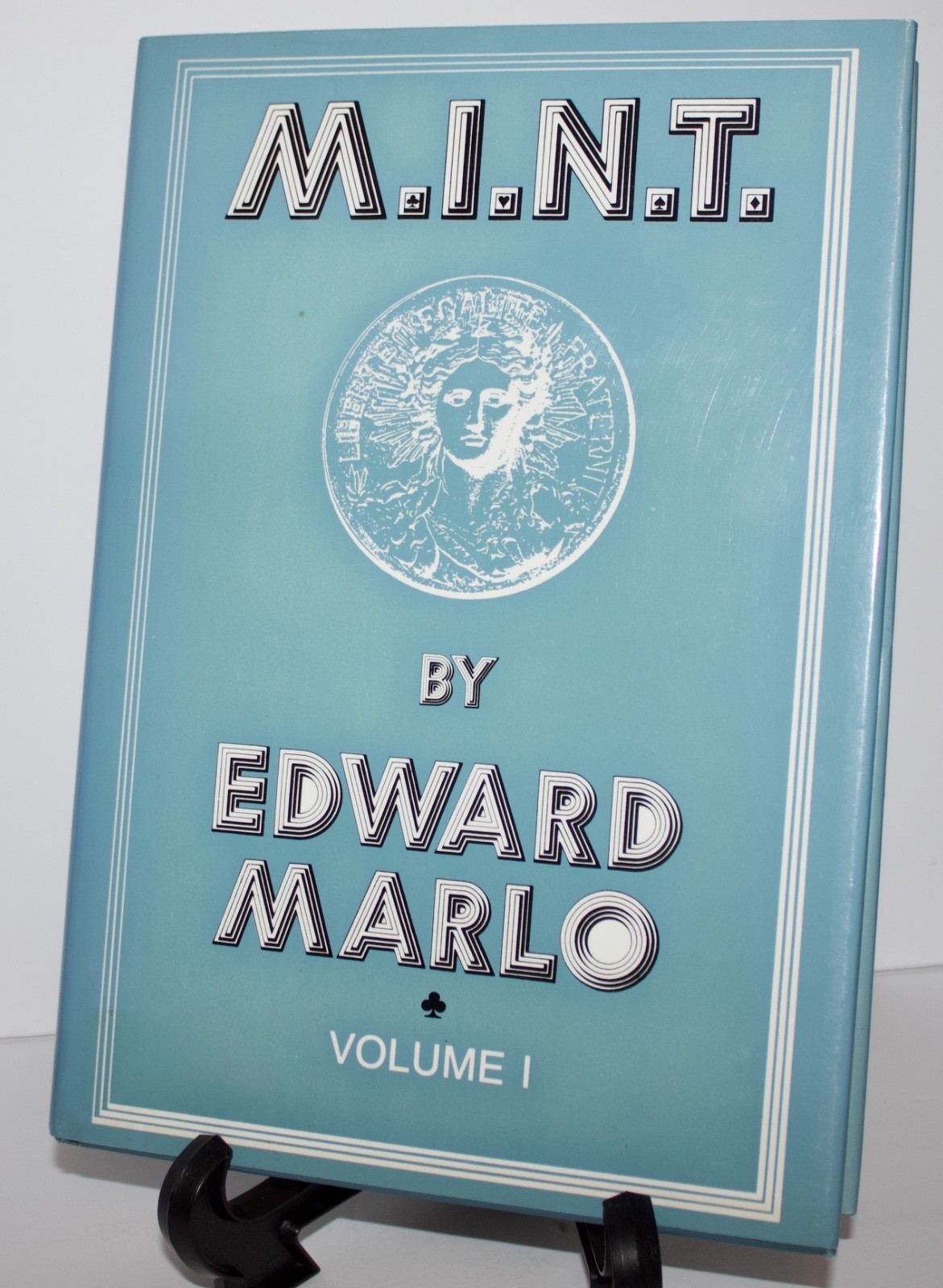 M.I.N.T. VOLUME 1 BY EDWARD MARLOS MAGIC BOOK  1988 HARDCOVER FIRST EDITION