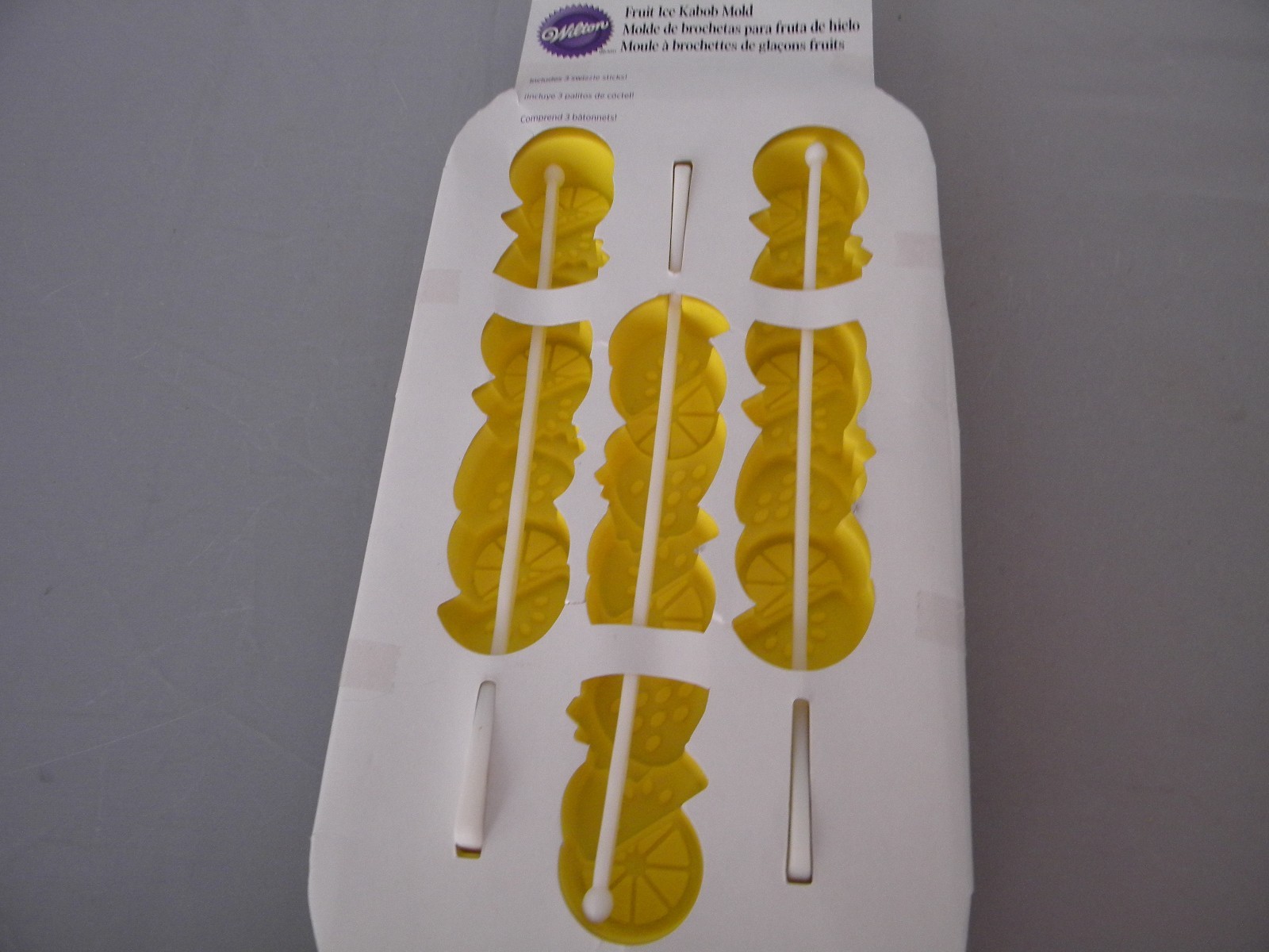Wilton Fruit Ice Kabob Mold