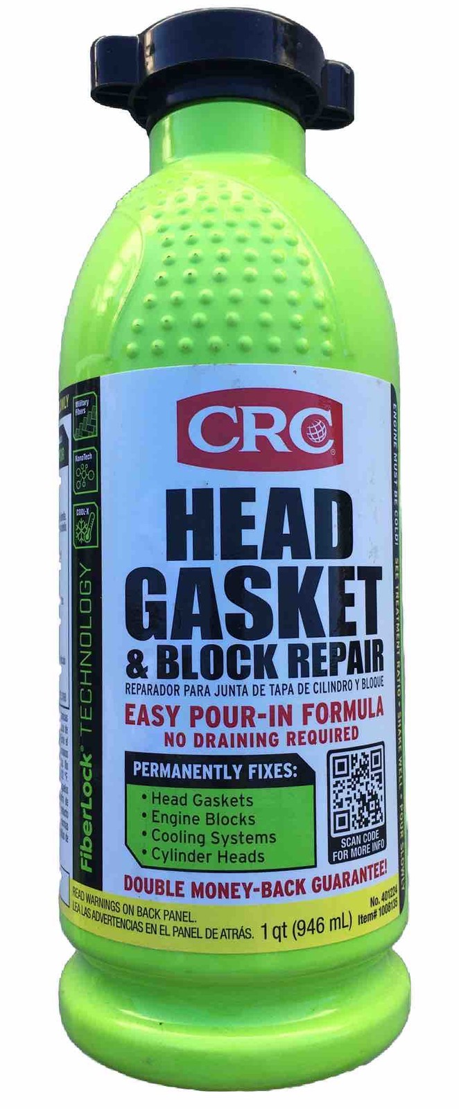 CRC FiberLock Head Gasket & Block Repair 32oz K&W