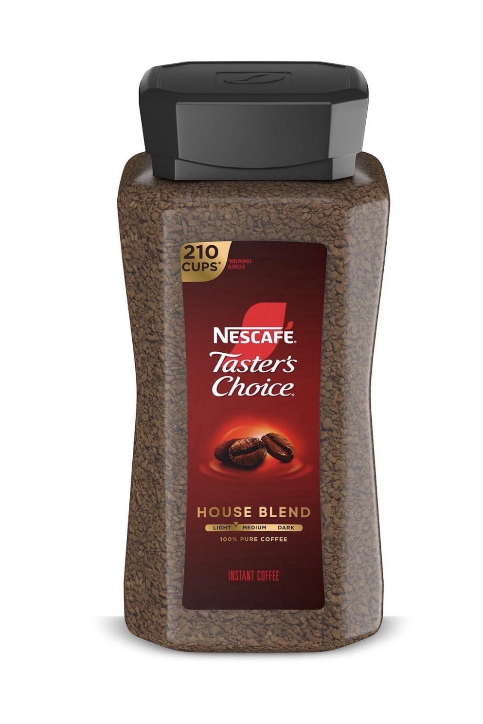 Nescafé Taster's Choice House Blend Light-Medium Instant Coffee, 14 oz.
