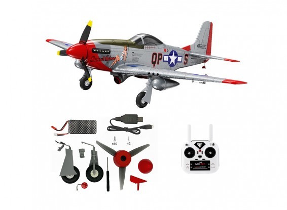 MO-FLY P-51D (RTF) 10CH EPP 685mm Fun Flyer for Beginner Without Camera (27")