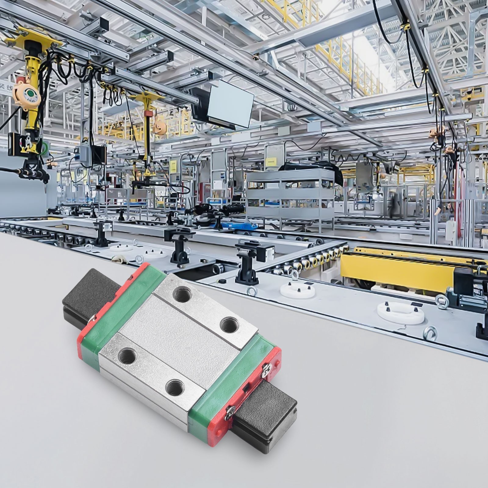 Precision engineered MGN9C Miniature Rail Slider Carriage Block for 3D Printers