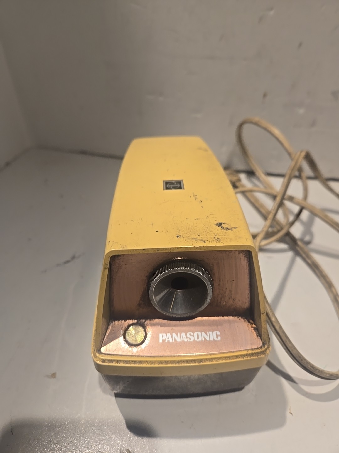 Vintage Panasonic Electric Pencil Sharpener Model No. KP-8A Works Great