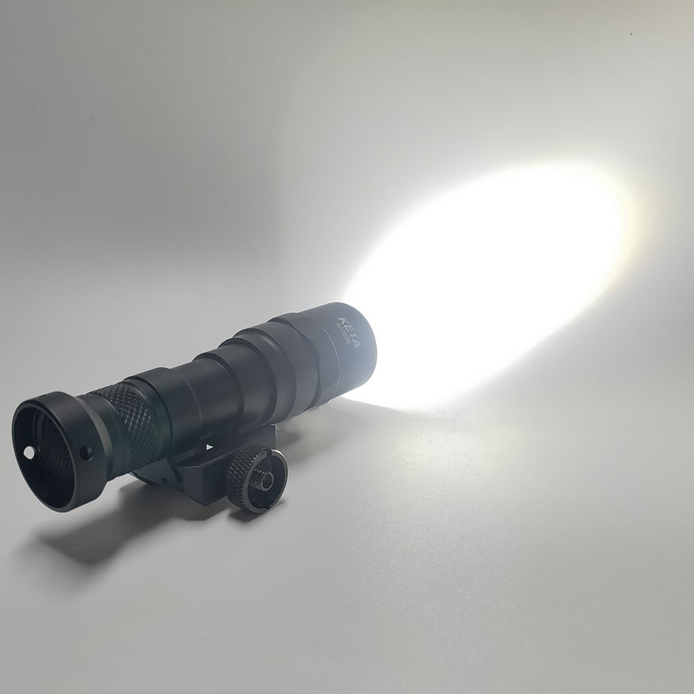 Tactical Light M300B Mini Weaponlight With Button Light Switch For Rifle Gear US