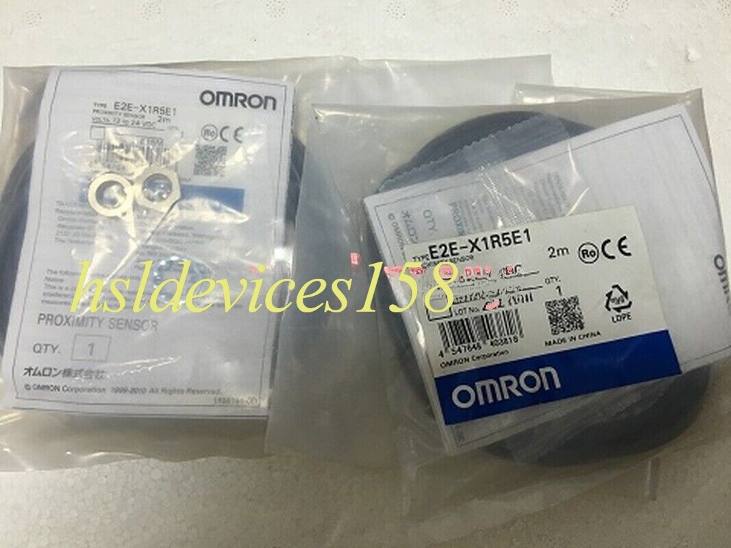 1PC 1PCS NEW E2ER5E1 proximity switch sensor 12-24VDC 2M (E2EX1R5E1) *hh