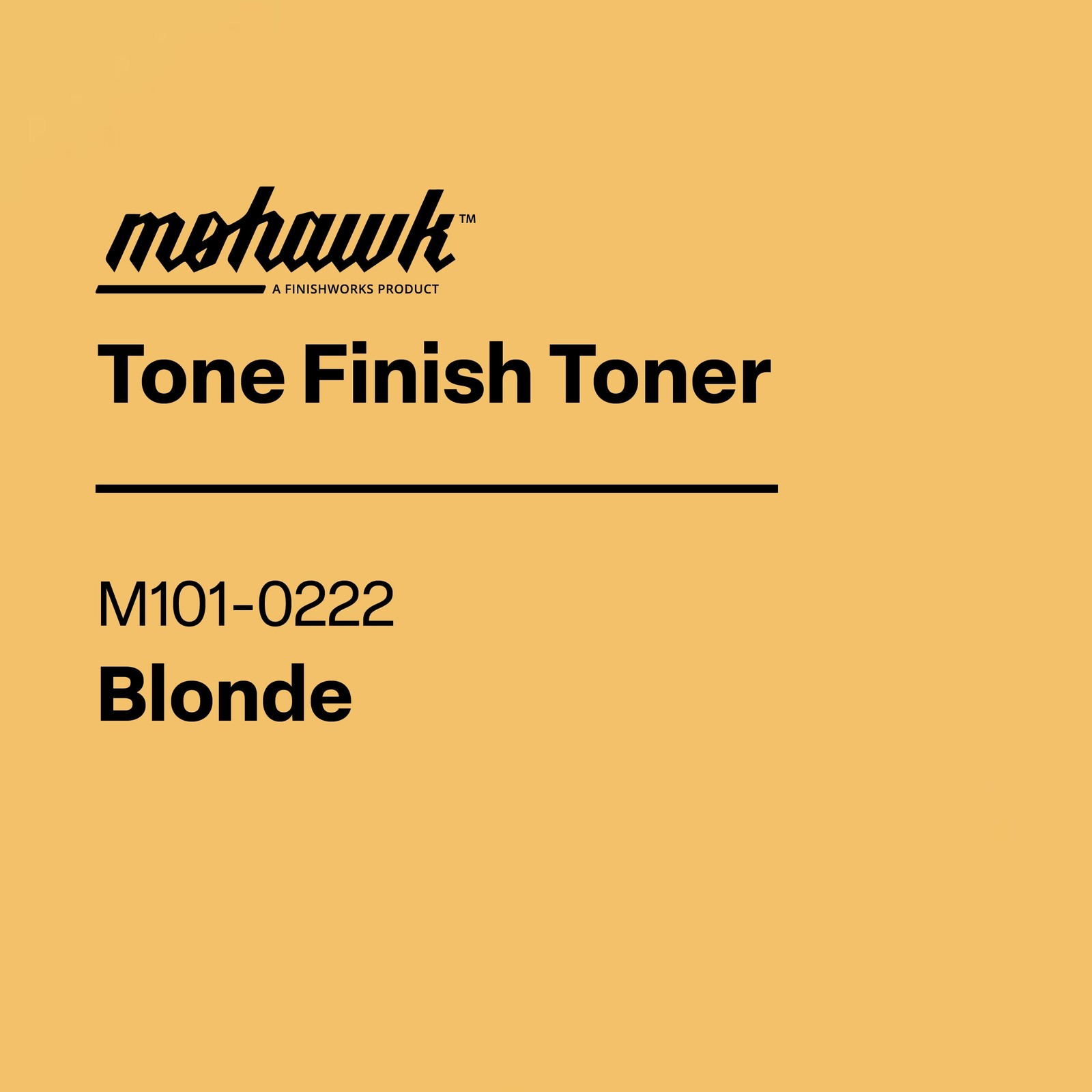 Mohawk Tone Finish Toner Blonde