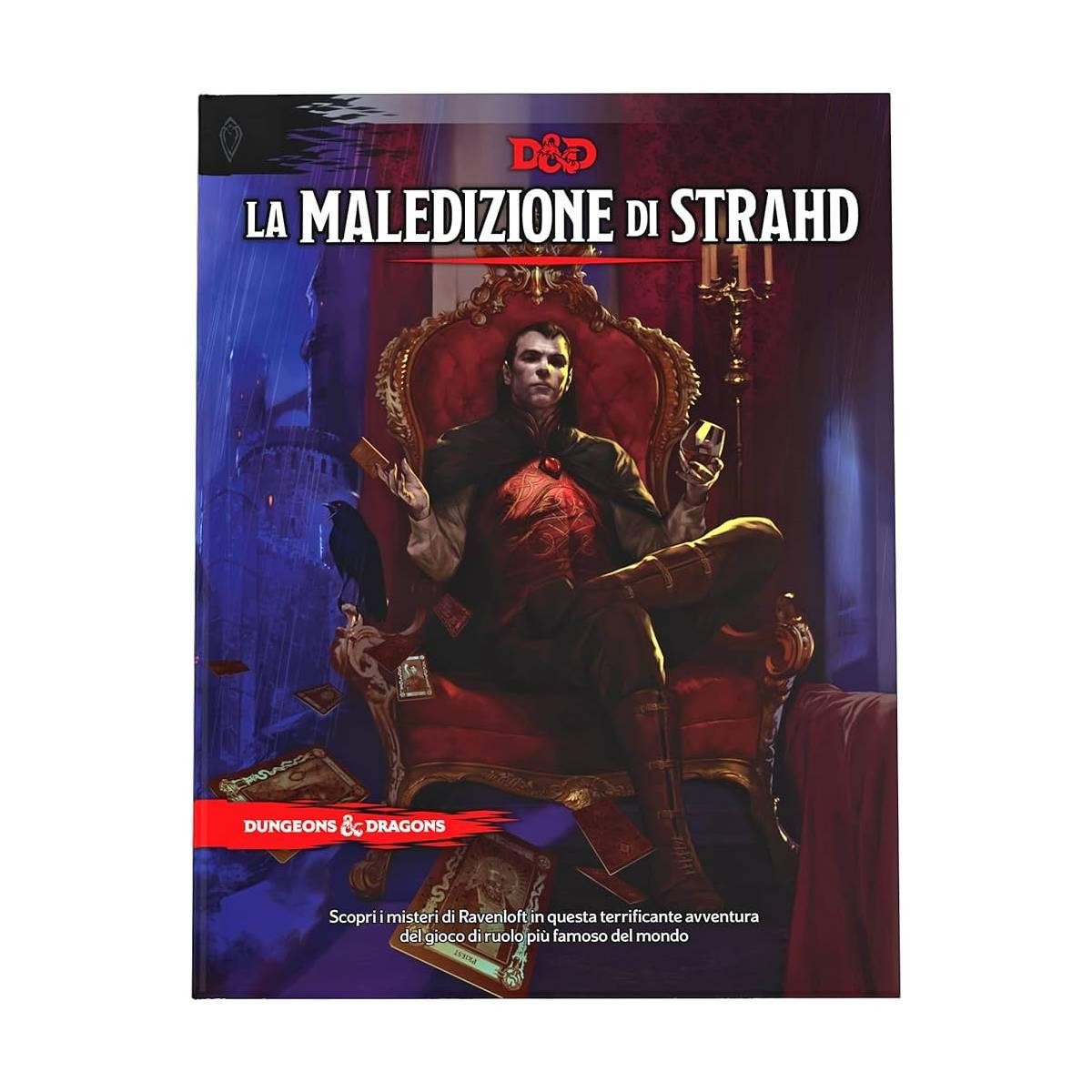 Dungeons & Dragons 5th Edition: The Curse of Strahd D&D Manual ENGLISH