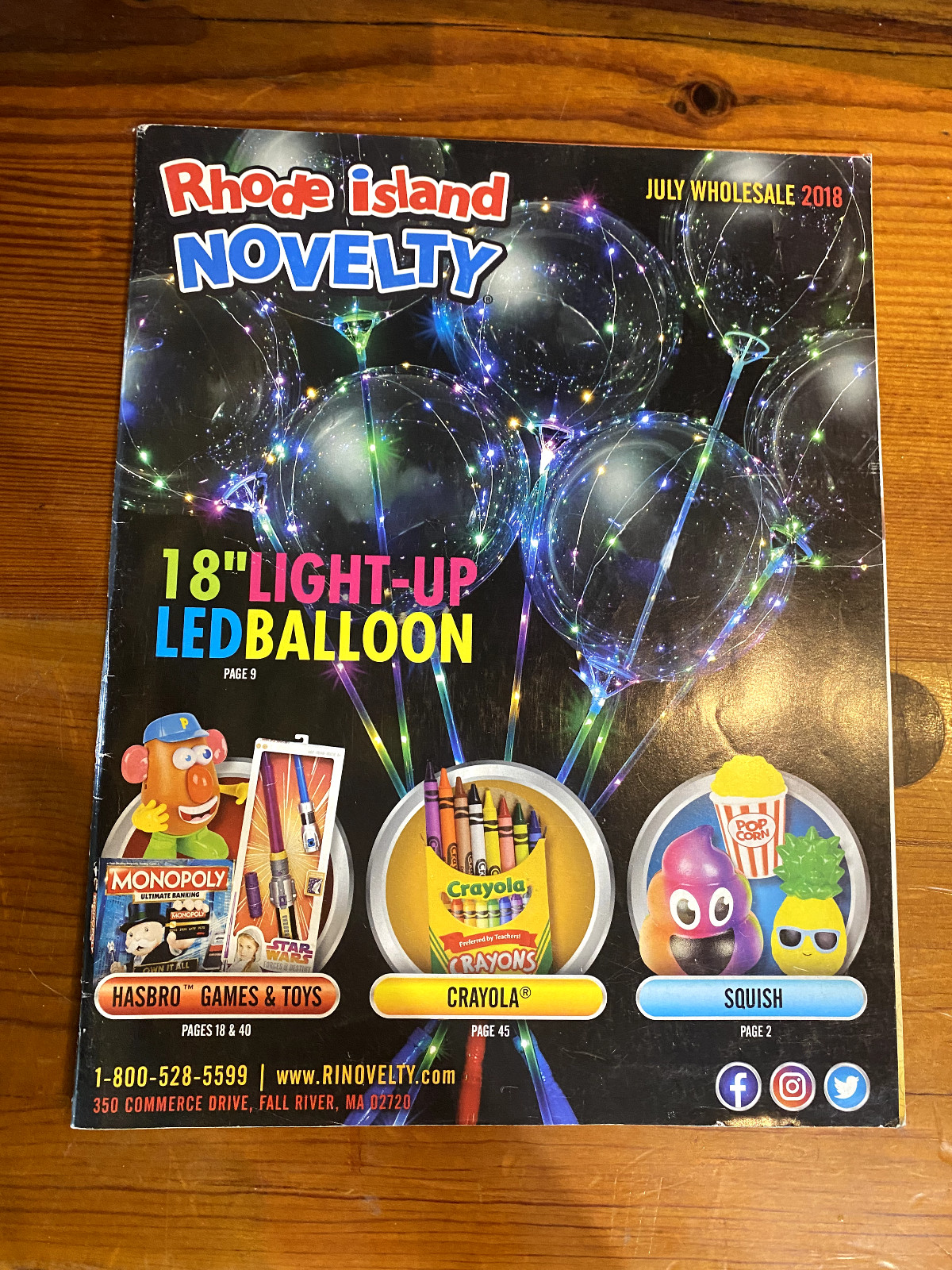 Rhode Island Novelty Catalog Wholesale Toys Stuffies Kids Party Holiday Decor