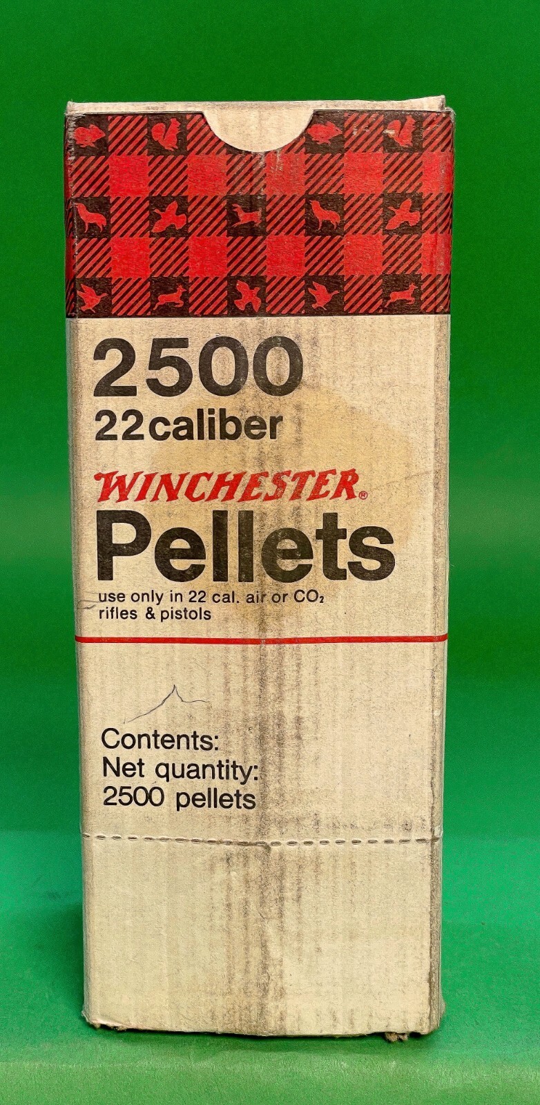 Winchester 1970's 22 cal Lead Pellets Carton of 2500 NOS Collectable