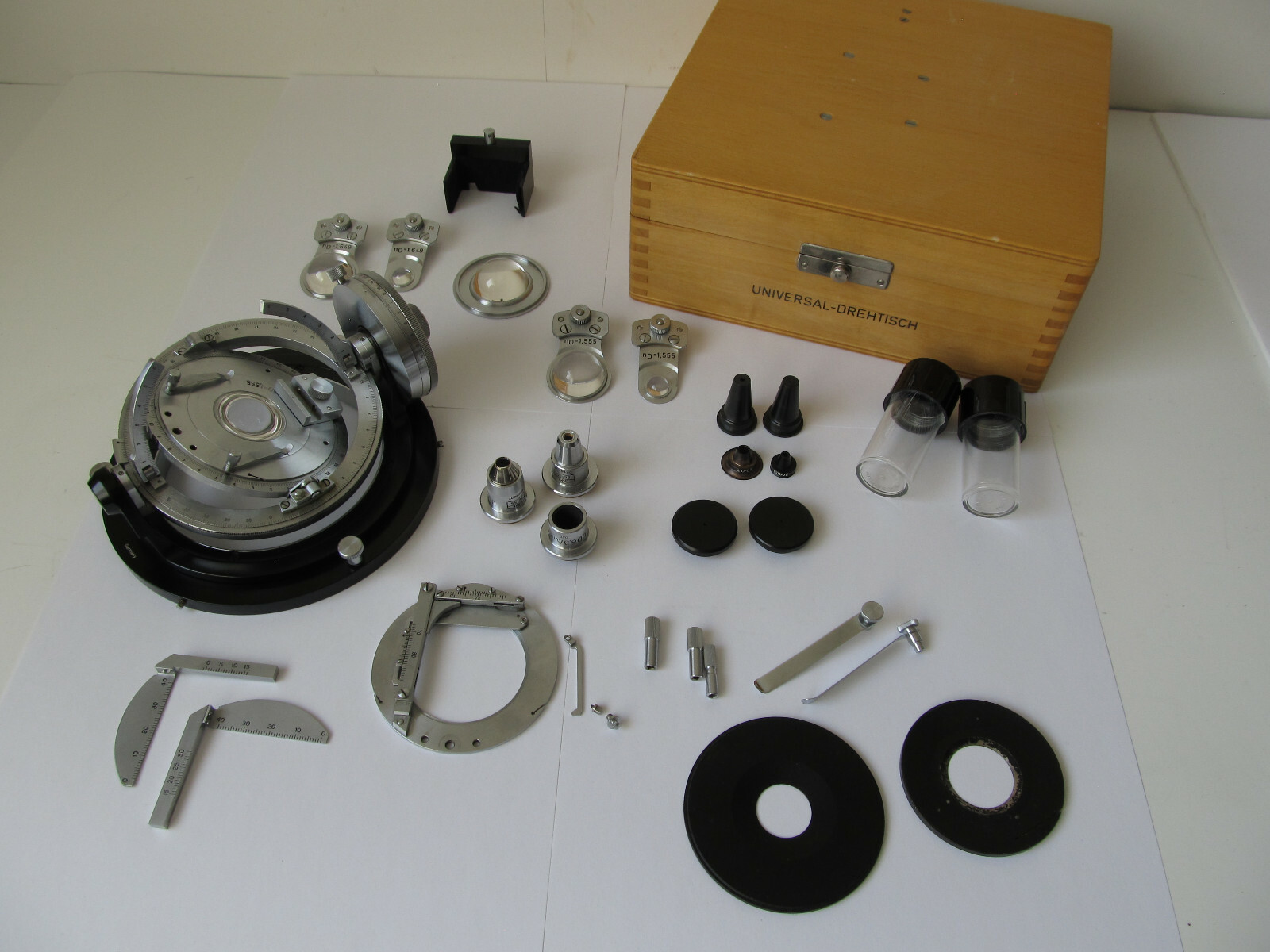 Carl Zeiss Universal Rotating GFL Microscope Stage *****Fedorov