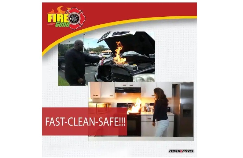 16 Oz. A:B:C Multiple Use Fire Extinguisher Spray Suppressant