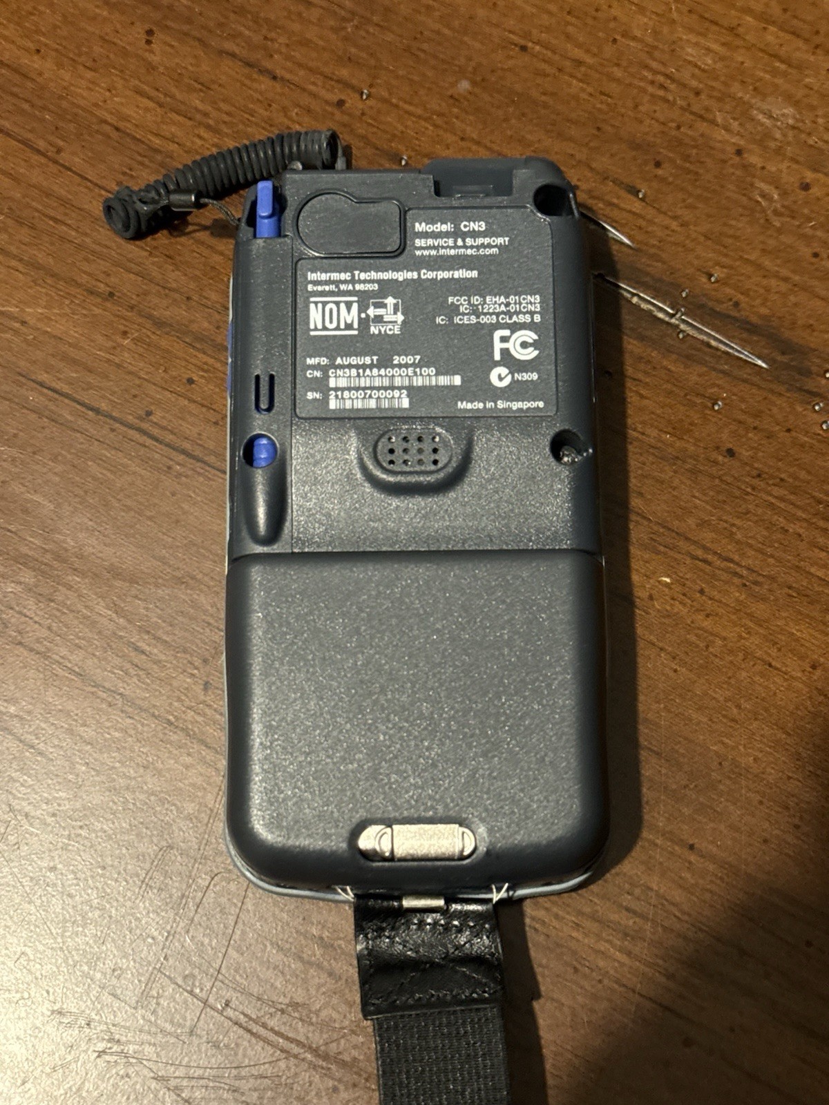 Intermec CN3 Mobile Computer Numeric 1D/2D WiFi Barcode Scanner