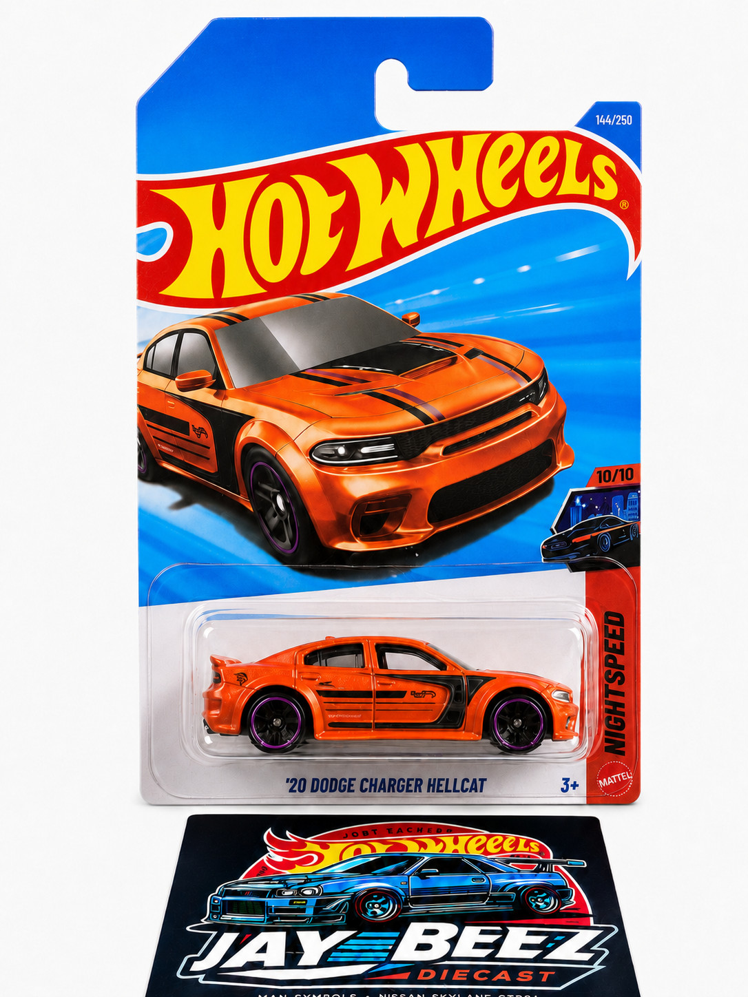 Hot Wheels 2026 NEW Case P '20 Dodge Charger Hellcat Orange LC (Combine Ship)