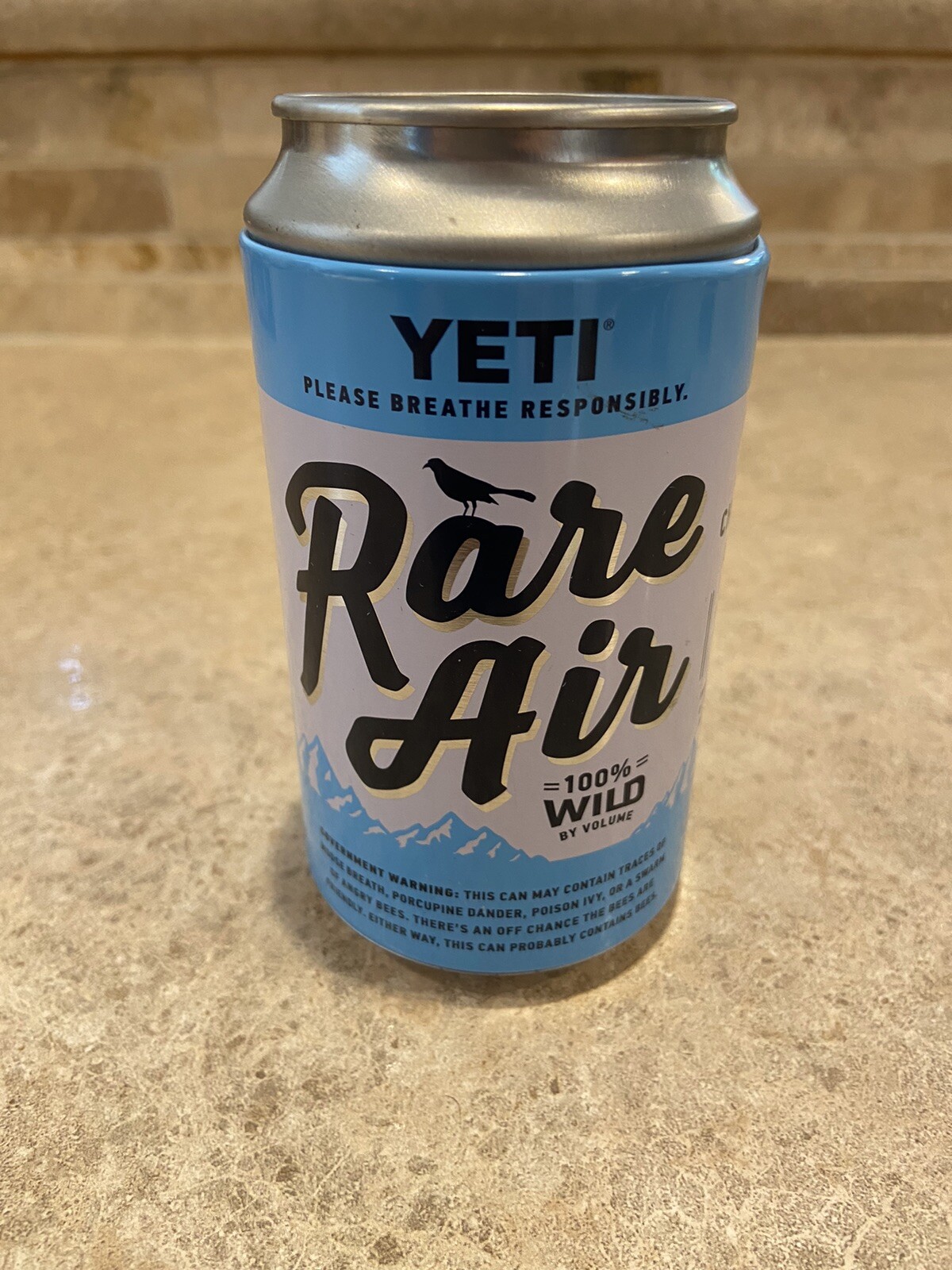 Yeti Limited Edition Pop Top Stash Can Hidden Safe Rare Air