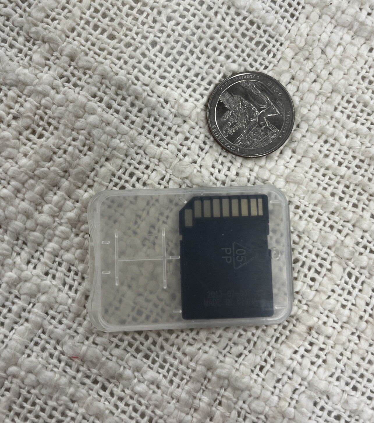 SanDisk Adapter MicroSD MicroSDHC 2013-07-03Y Made In China With Container