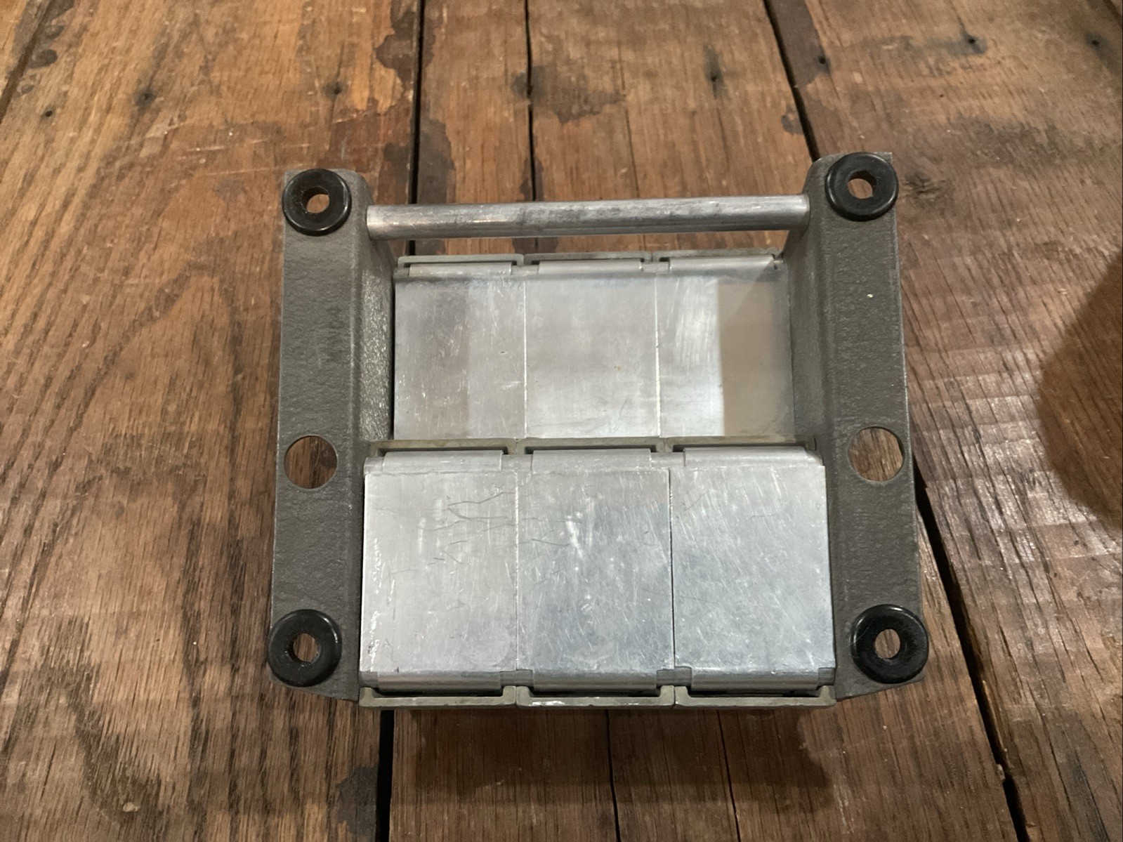 Vintage VEEDER-ROOT 4 Digit 6 Connected Mechanical Counter