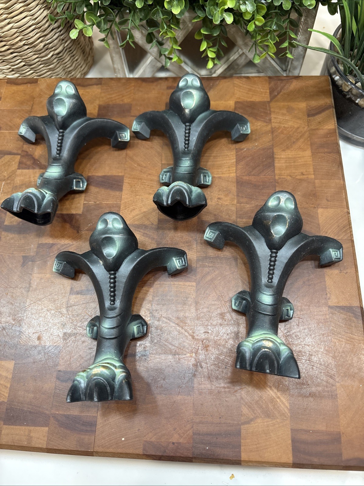x4 REPLACEMENT LEG Parts Only for Large 14" Gemmy Halloween Animated Spirit Ball