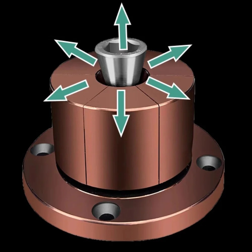 CNC Internal Diameter Expansion Fast Positioning Fixed Expansion Chuck Seat #M5