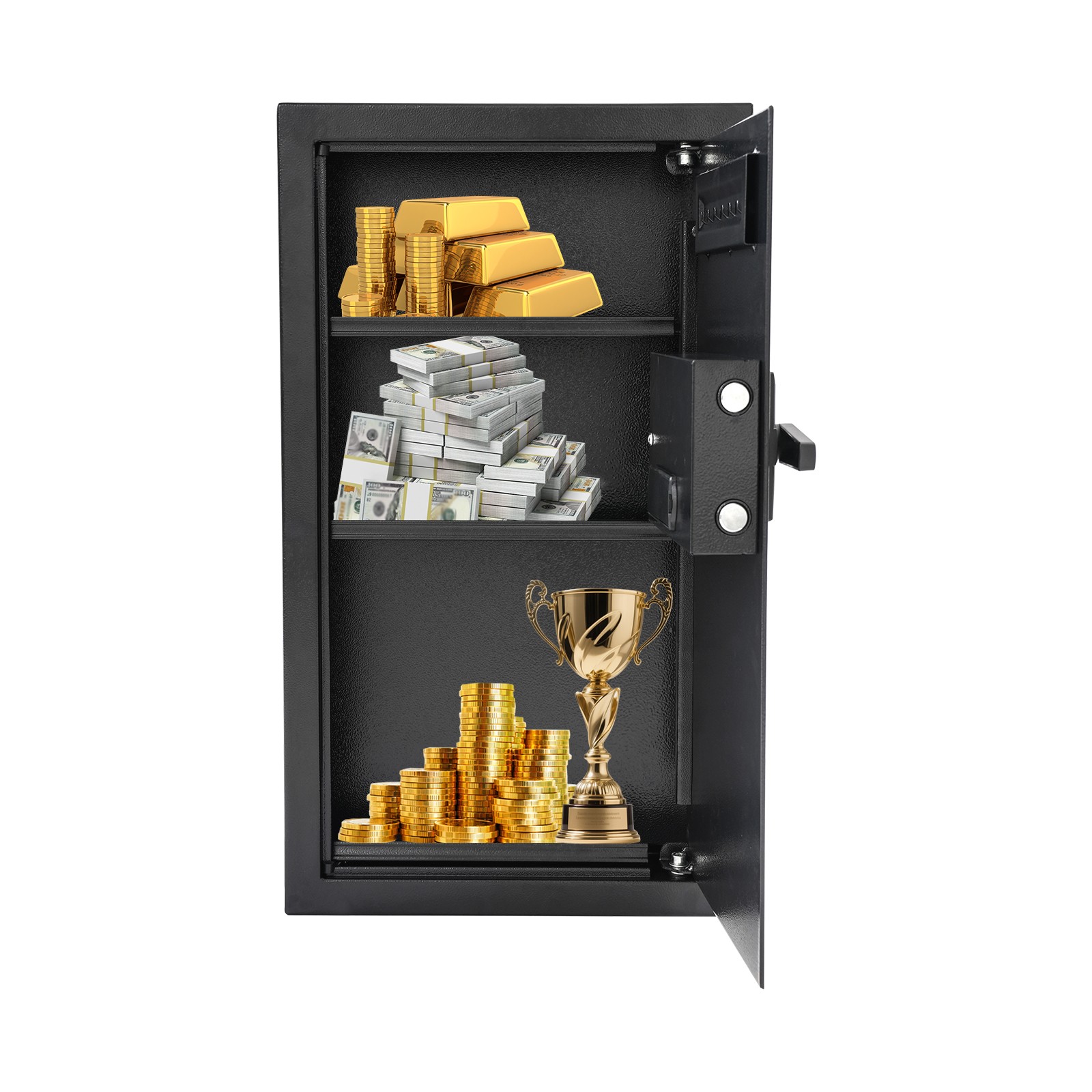 Wall-mounted Safe, Safe with Keys, Hidden Wall Safe