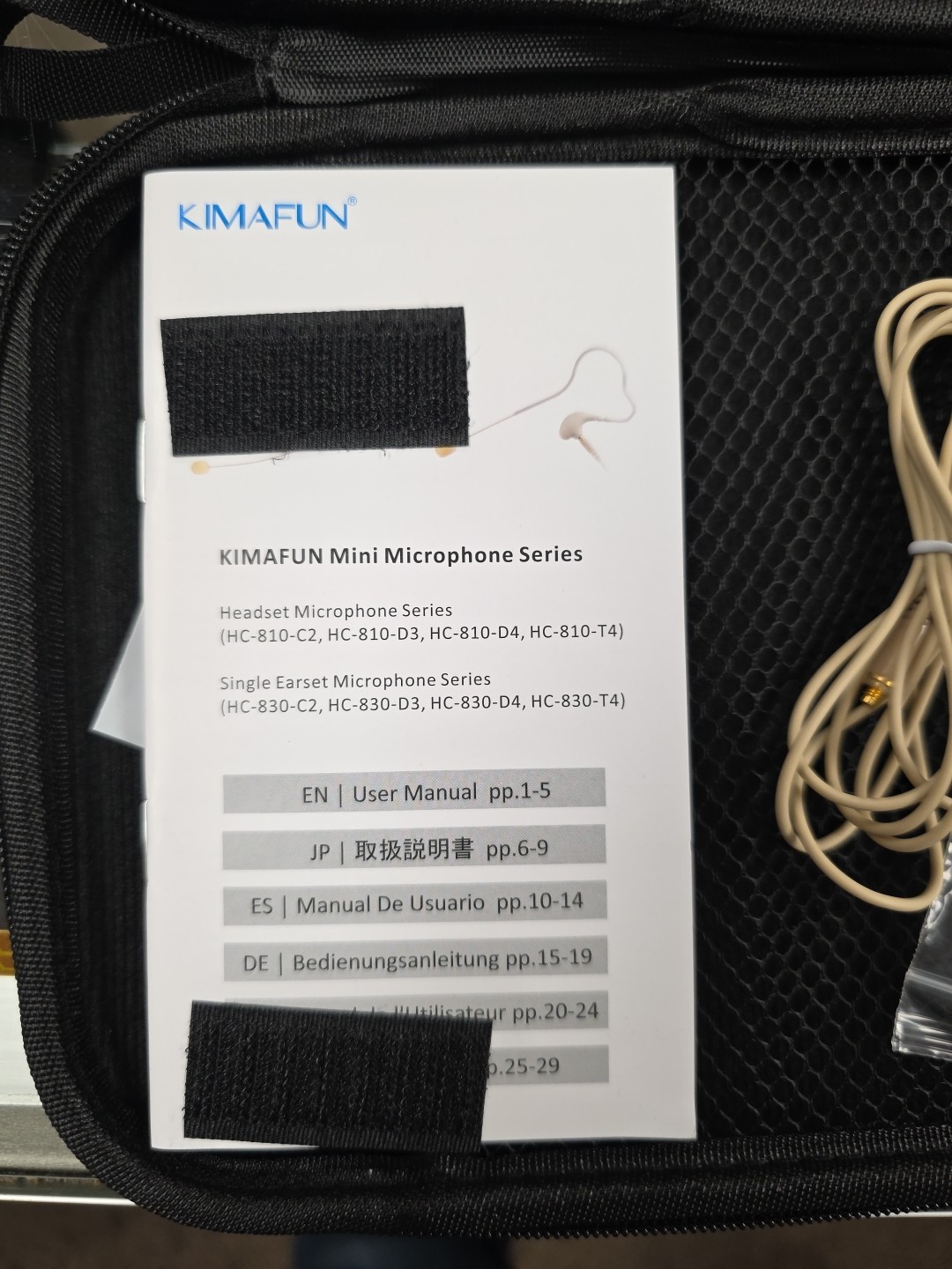 Kimafun Professional Headset Microphone HC-810 Ç2
