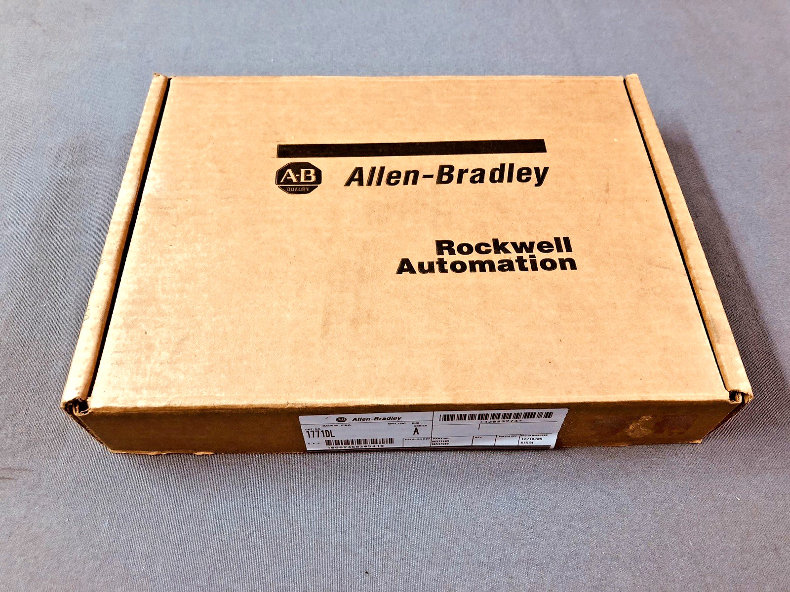 Allen-Bradley 1771-DL Gray Encoder Input Module 8-Bit 12-24VDC (Factory Sealed)