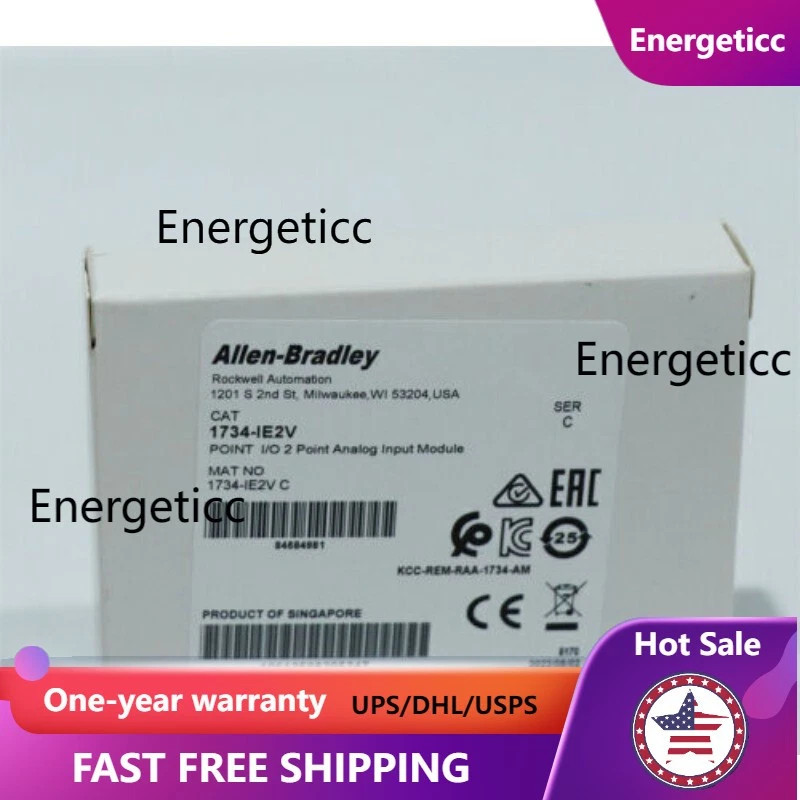 Brand New In Box 1734-IE2V /C Analog Input Module AB 1734IE2V New Sealed