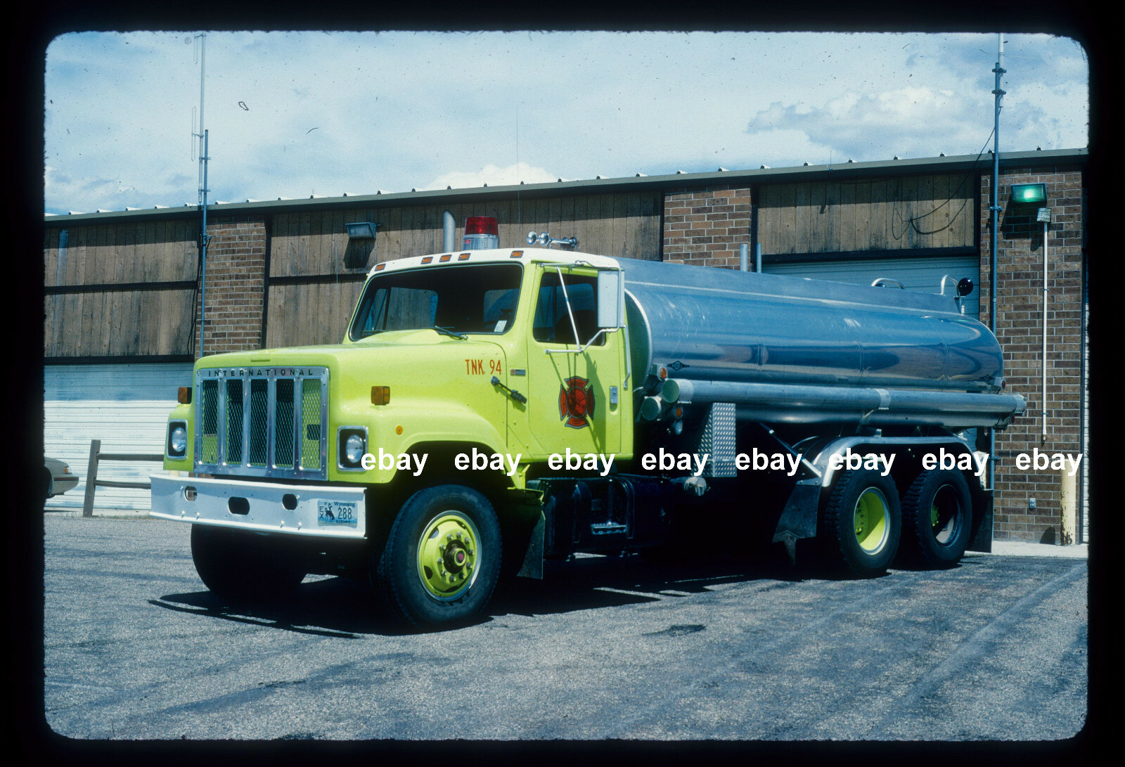 Campbell County WY WT94 1979 International Beall Tanker Fire Apparatus Slide