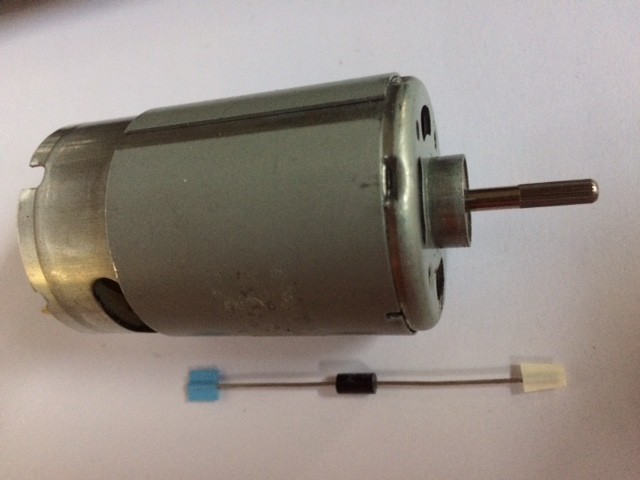 Mighty Mule Arm Motor  2000xl DC SW1500 SW2500 SW2502  Diode 1yr warranty USA