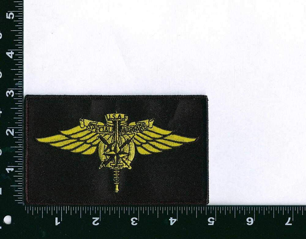 USAF Special Warfare Patch - Hook & Loop Back - 4.75 X 2.5" Chest Rig Patch