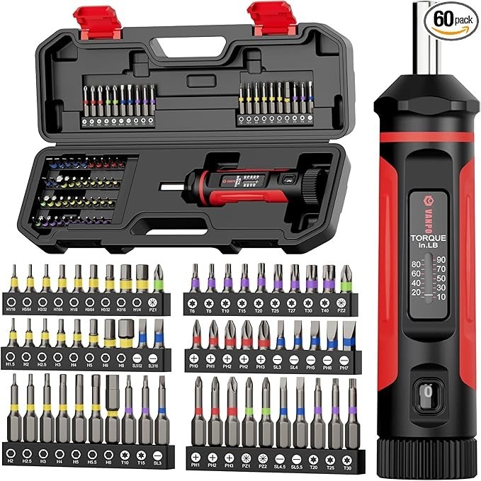 Small Torque Screwdriver Wrench Set for Bike Electrician Rifle Scope Mounting