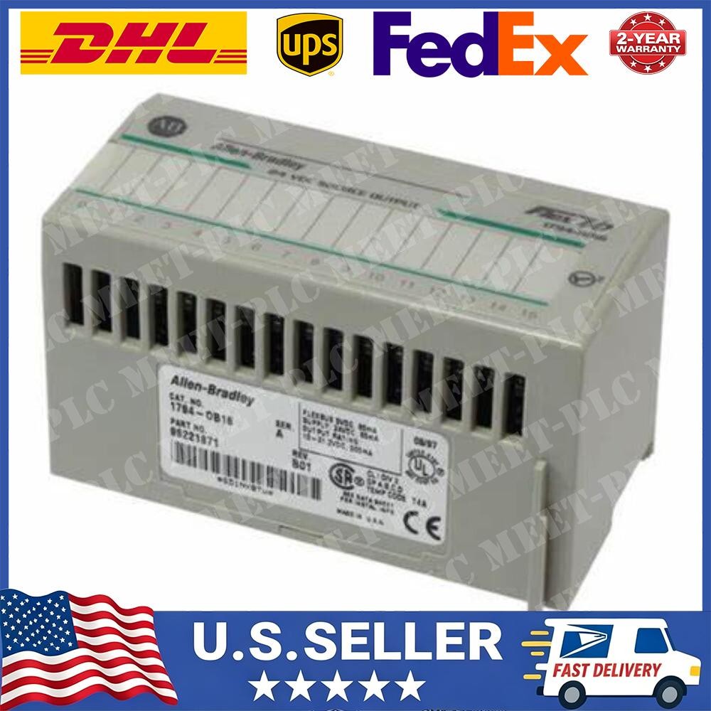 New Sealed AB 1794-OB16 FLEX 16-Point Digital Output Module ！