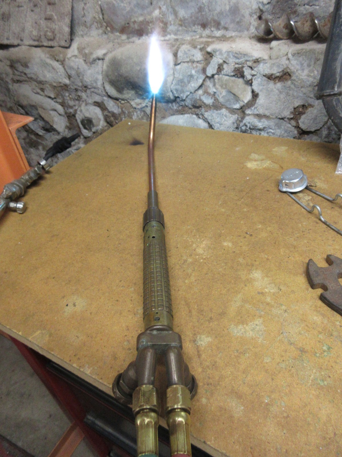 Vintage Purox Linde W-275 Oxy-Acetylene Welding Brazing Torch Rat Rod