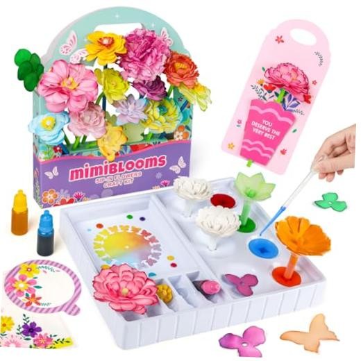 Mimiblooms Paper Flowers Science Kit for Girls for Girls 6 7 9 10 11 Years |