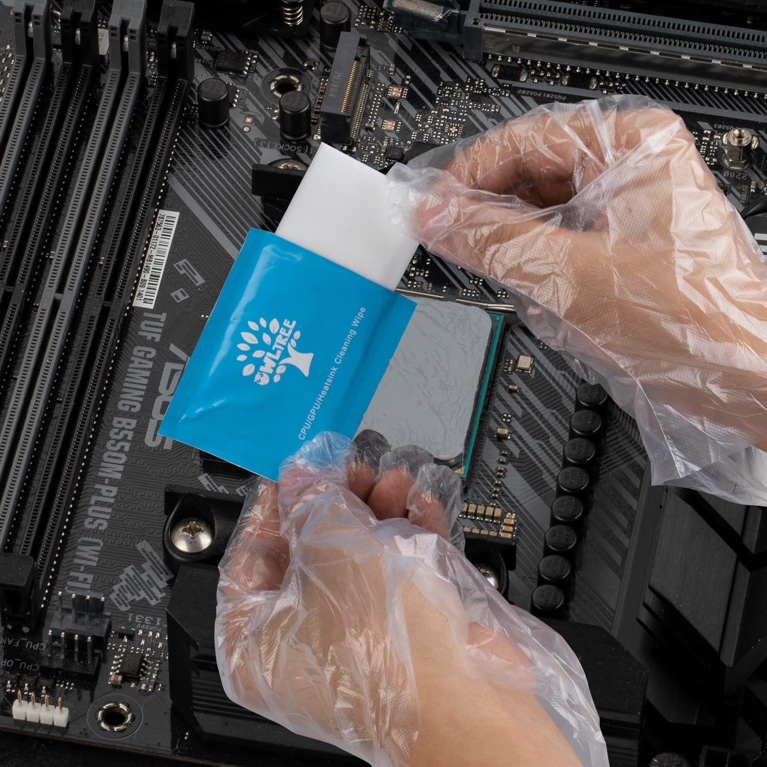 Large Cleaning Wipes Kit for Efficient CPU, GPU & Heatsink Thermal Application