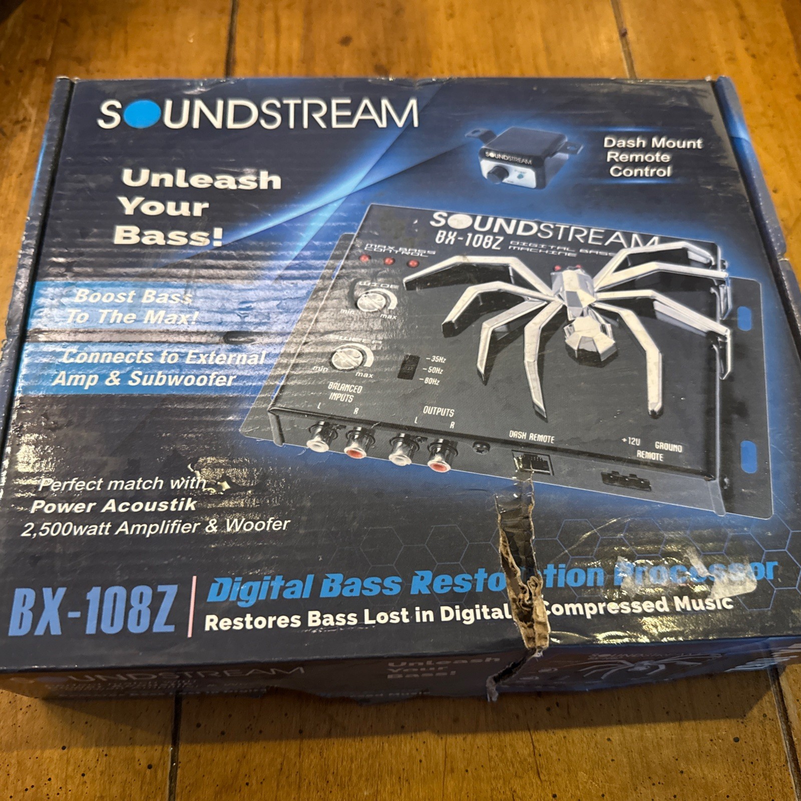 Soundstream BX-108Z Bass Restoration Processor – Open Box, Car Audio Bass Boost