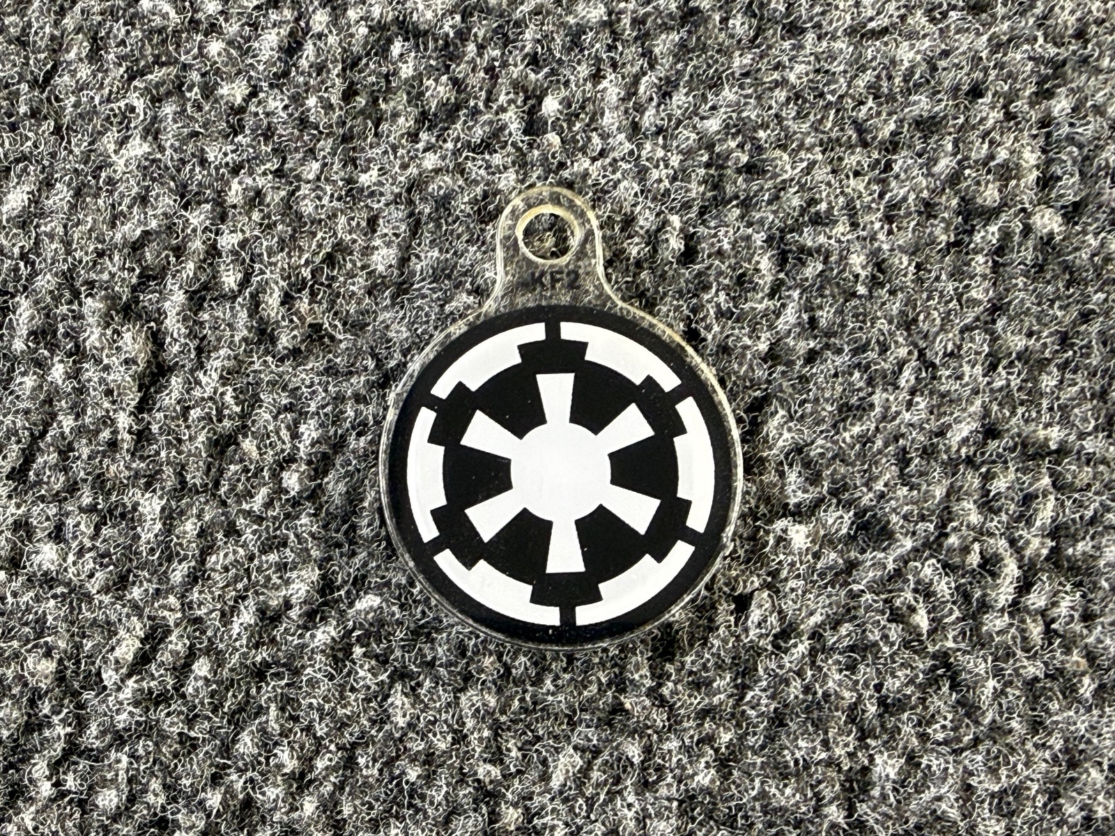 Stern Star Wars Pinball Machine Playfield Plastic Promo Key FOB -KF2 NOS
