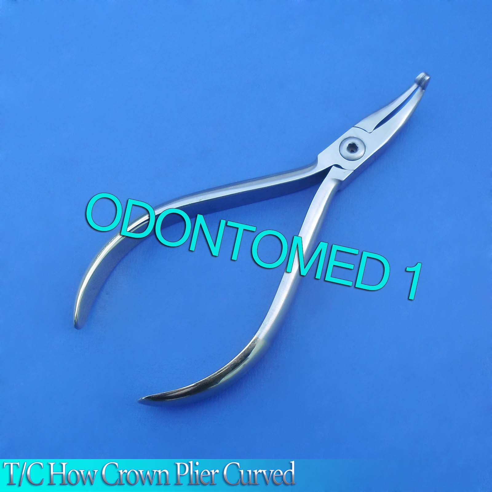 T/C How Crown Plier Curved Dental Orthodontics Surgical Instruments