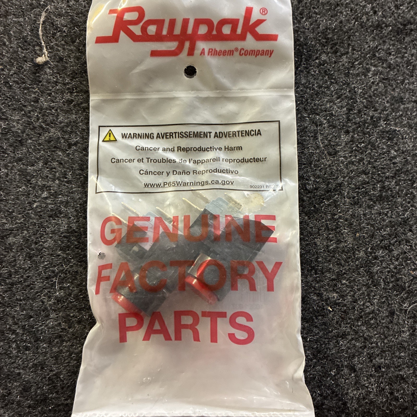 005641F RAYPAK 2 pack