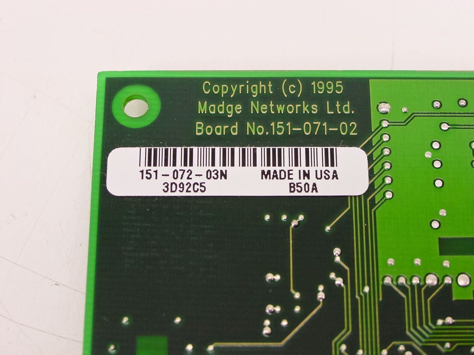 Madge 151-072-03N Smart 16/4 PCI Ringnode Network Card