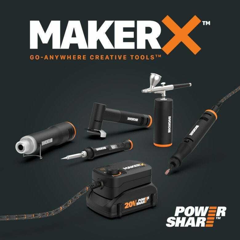 WA7212 WORX MAKERX Angle Grinder Attachment Kit