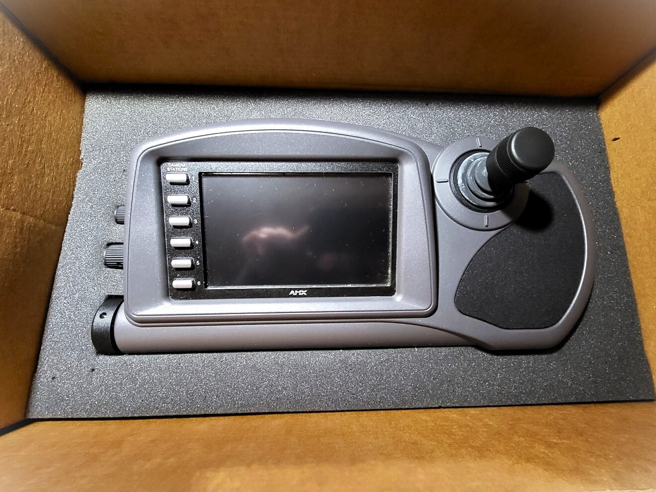 PTZ Camera Controller AMX Joystick 7" Touchscreen Remote Control System NXP-PLV