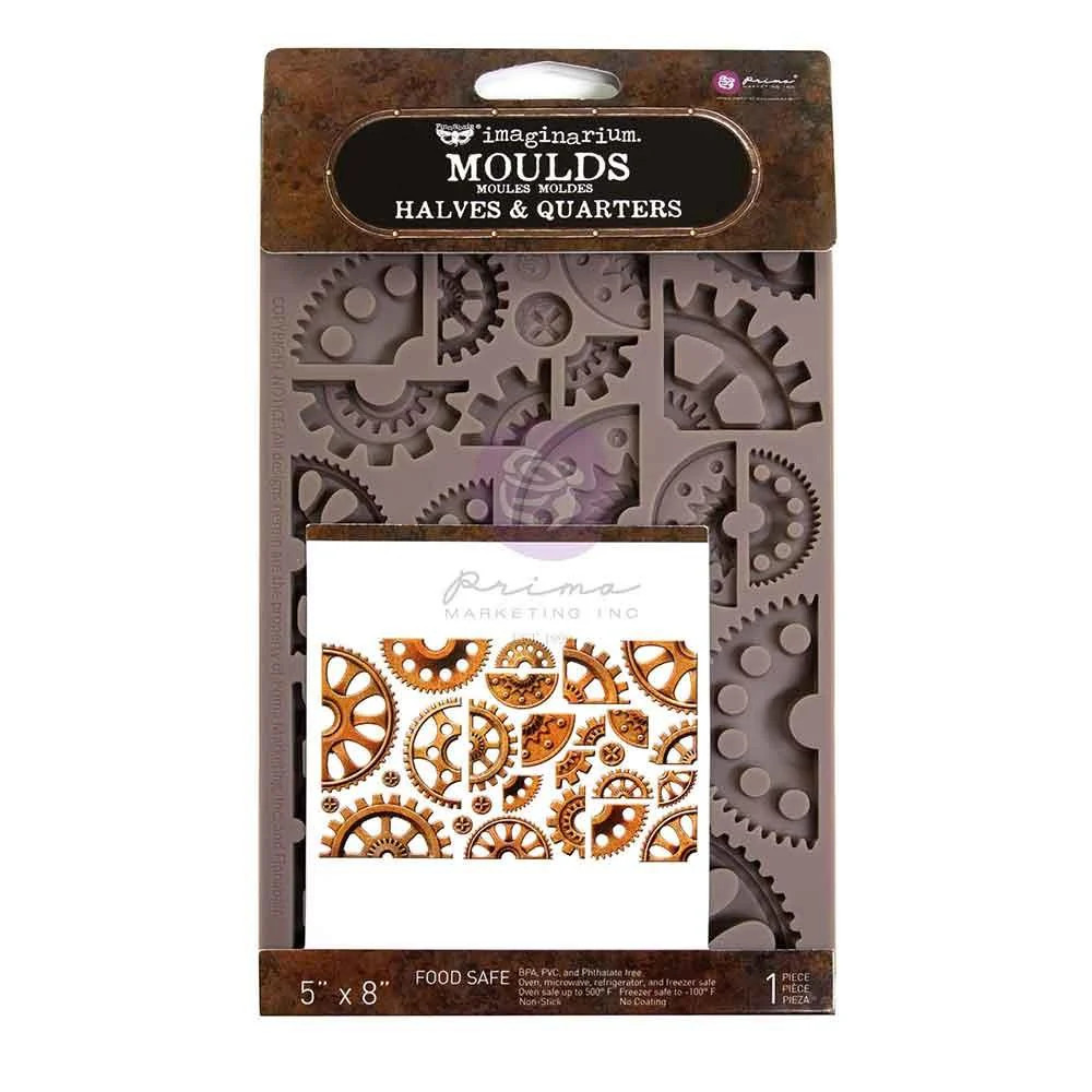 Prima Marketing - Finnabair Mould - Halves & Quarters, 951399