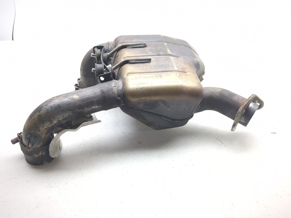 13-15 Can Am Spyder ST Limited Muffler Exhaust Chamber