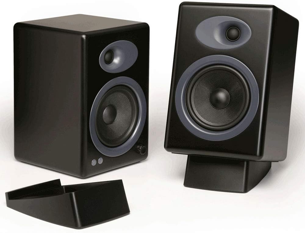 Desktop Speaker Stands Vibration Damping Tilted Silicone for Small Speakers