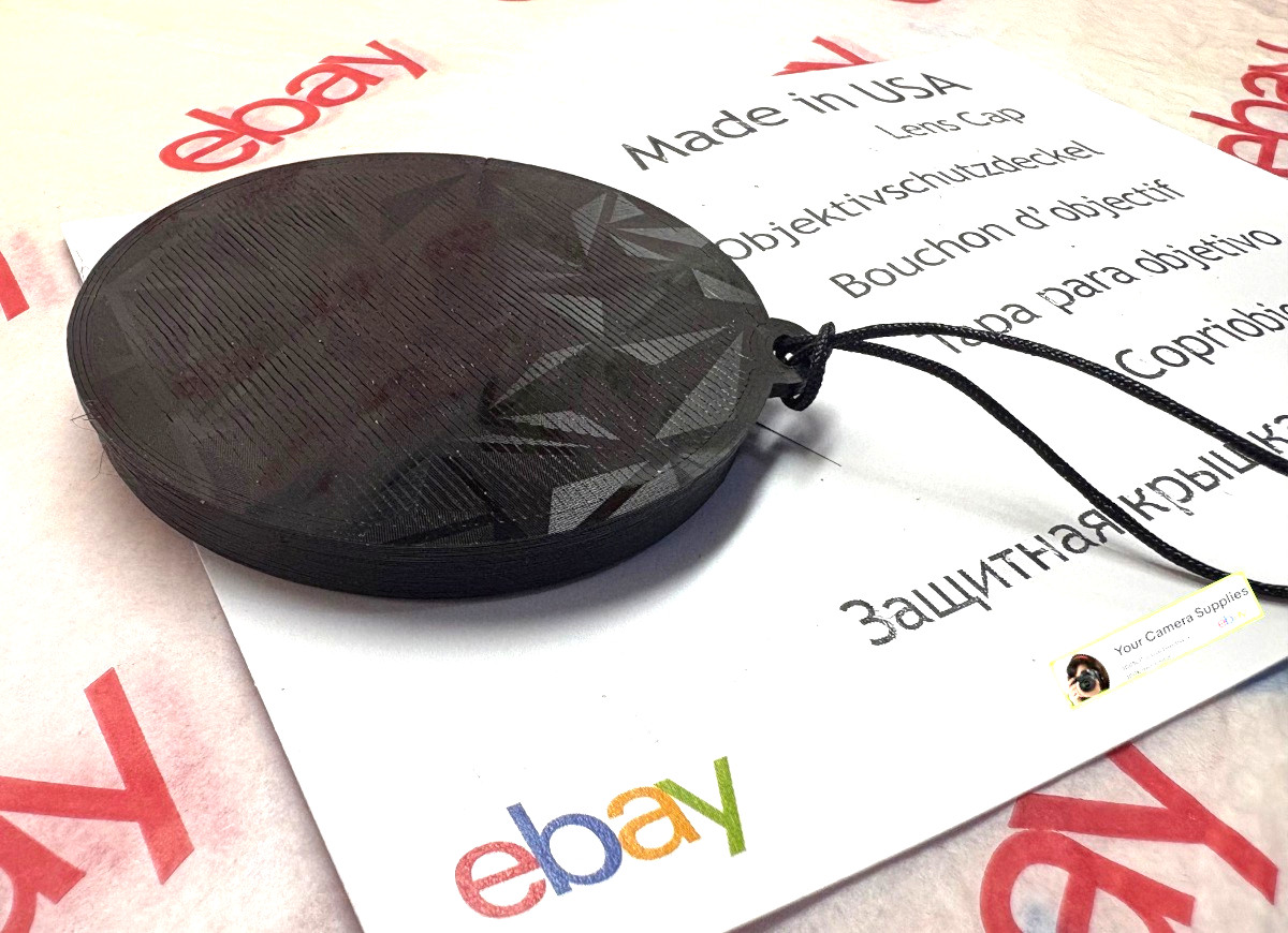 FRONT SLIP-ON PUSH-UP LENS CAP DIRECTLY TO CAMERA: NIKON COOLPIX P80 +HOLDER GR