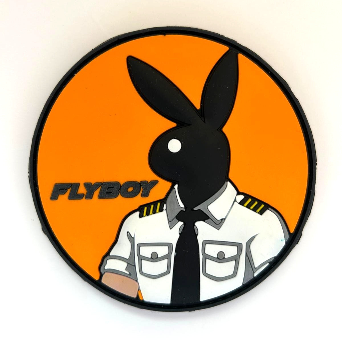 FLYBOY / PLAYBOY - FIRST OFFICER / COMMERCIAL PILOT -HIGH QUALITY PVC PATCH
